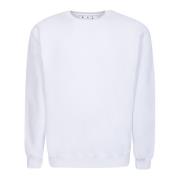 Witte Crewneck Sweatshirt voor Vrouwen Off White , White , Dames