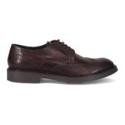 Klassieke Bruine Platte Schoenen Sangiorgio , Brown , Heren