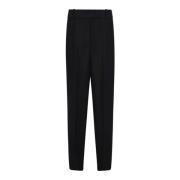 Straight Trousers Fabiana Filippi , Black , Dames