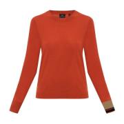 Round-neck Knitwear PS By Paul Smith , Orange , Dames