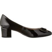 Zwarte Leren Finesse Pumps Högl , Black , Dames