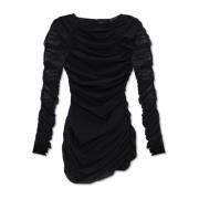 Narikala gedrapeerde jurk The Mannei , Black , Dames