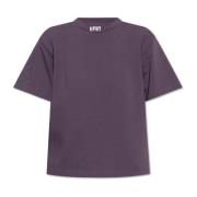 T-shirt met logo Heron Preston , Purple , Dames
