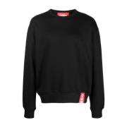 Sweatshirt 032c , Black , Heren