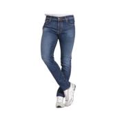 Slim Fit Blauwe Jeans met Oranje Contraststiksels Jacob Cohën , Blue ,...