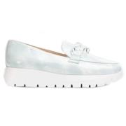 Iris Tie Dye Patent Leren Moccasin Wonders , Blue , Dames