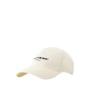 Witte Drill Hoed Off White , White , Dames