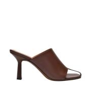 Heeled Mules Neous , Brown , Dames