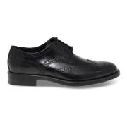 Laced Shoes Antica Cuoieria , Black , Heren