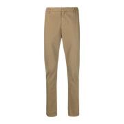 Broek met 100% Samenstelling Dondup , Beige , Heren