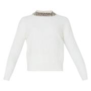 Sweaters Cream Liu Jo , White , Dames