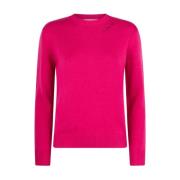 Fuchsia Sweaters - Newqueen00561E MC2 Saint Barth , Pink , Dames