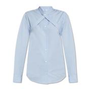 Katoenen shirt Off White , Blue , Dames