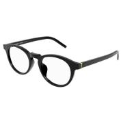 Zwarte Transpare SL M122/F Zonnebril Saint Laurent , Black , Unisex