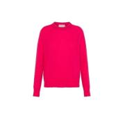 Ronde Hals Sweaters Momoni , Pink , Dames