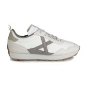 Retro Style Sneakers Munich , White , Heren