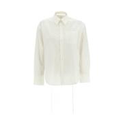 Logo Boyfriend Overhemd A.p.c. , White , Dames