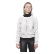 Geperforeerde Imitatieleren Damesjas 19v69 Italia , White , Dames