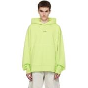 BV2 Fluo Green Hoodie Acne Studios , Green , Heren