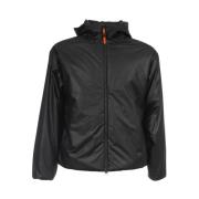 Bomberjack met capuchon Aspesi , Black , Heren