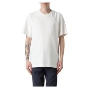 TS MM Cotone Katoenen T-Shirt Mauro Grifoni , White , Heren