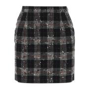 Stijlvolle Gonne Rok Alessandra Rich , Black , Dames