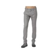 Comfortabele Slim Fit Flanel Jeans Jacob Cohën , Gray , Heren