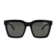Moderne zwarte zonnebril met rechthoekig ontwerp Retrosuperfuture , Bl...