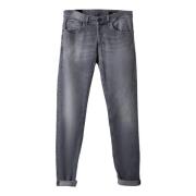 Slim-fit Denim Jeans Dondup , Gray , Heren