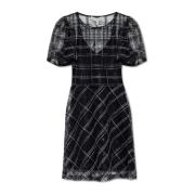 ‘Lyndall’ geruite jurk Munthe , Black , Dames