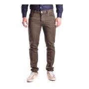 Slim-Fit Stijlvolle Jeans voor Mannen PT Torino , Green , Heren