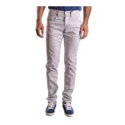 Slim-Fit Stijlvolle Jeans voor Mannen Siviglia , Gray , Heren