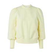 Oxford Sweatshirt Notes Du Nord , Yellow , Dames