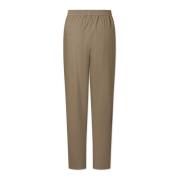 Slim-fit Trousers Rue De Tokyo , Brown , Dames