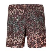 Boxershort met elastische tailleband en dierenprint Marcelo Burlon , B...