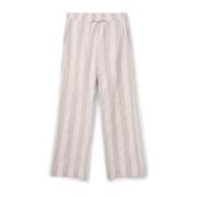Wide Trousers Blanche , White , Dames