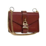 Pre-owned Leather shoulder-bags Chloé Pre-owned , Brown , Dames