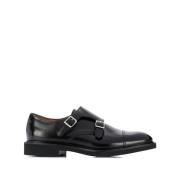 Dubbele Gespschoenen Doucal's , Black , Heren