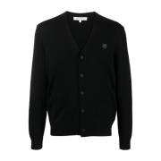 Cardigan Maison Kitsuné , Black , Heren