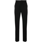 Zwarte Slim-Fit Maatwerk Broek Dondup , Black , Heren