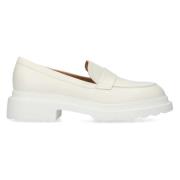 Stijlvolle Loafers 2949A voor vrouwen Pomme D'or , White , Dames