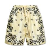 Zijden shorts Anne Nanushka , Yellow , Dames