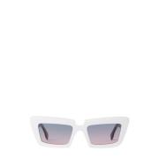 Sunglasses Retrosuperfuture , White , Unisex