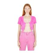 La Mailleeve Cardigan Jacquemus , Pink , Dames