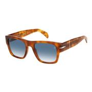 Bold Zonnebril in Havana Honey/Light Blue Shaded Eyewear by David Beck...