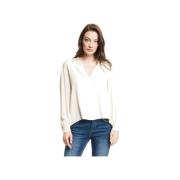 e blouse Gaudi , White , Dames