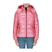 Bloom Pink/Fuxia Dames Synthetische Jas Save The Duck , Pink , Dames