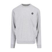 Grijze Sweaters voor Heren Philipp Plein , Gray , Heren