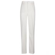 Off White Maxi Broek Andamane , White , Dames