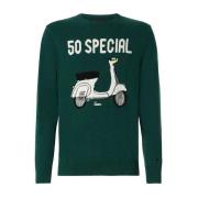 Groene Sweaters voor Heren MC2 Saint Barth , Green , Heren
